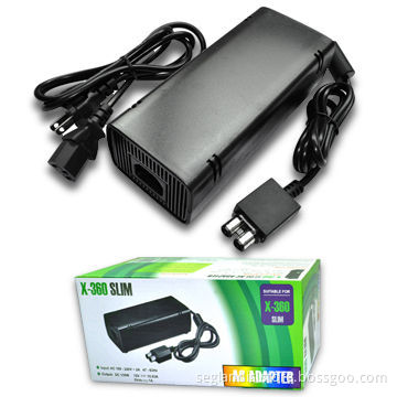 Power Adapter for Xbox 360 Slim Game Console, Voltages of 100 to 245V AC
